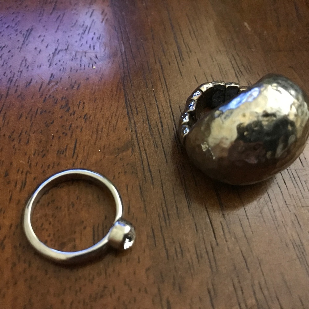 Gold tone silver tone ring lot